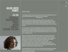 Tablet Screenshot of julienlibeer.net
